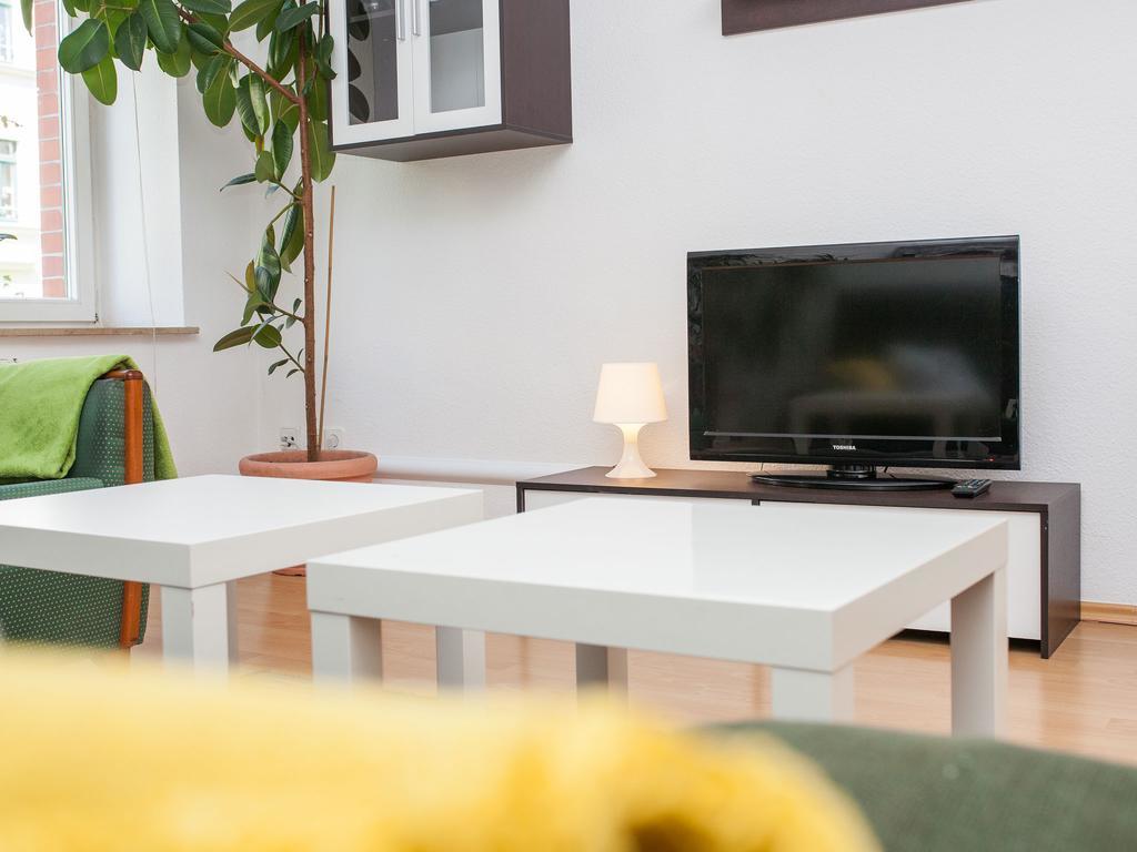 Ferienwohnung Leipzig Nord-Ost Dış mekan fotoğraf